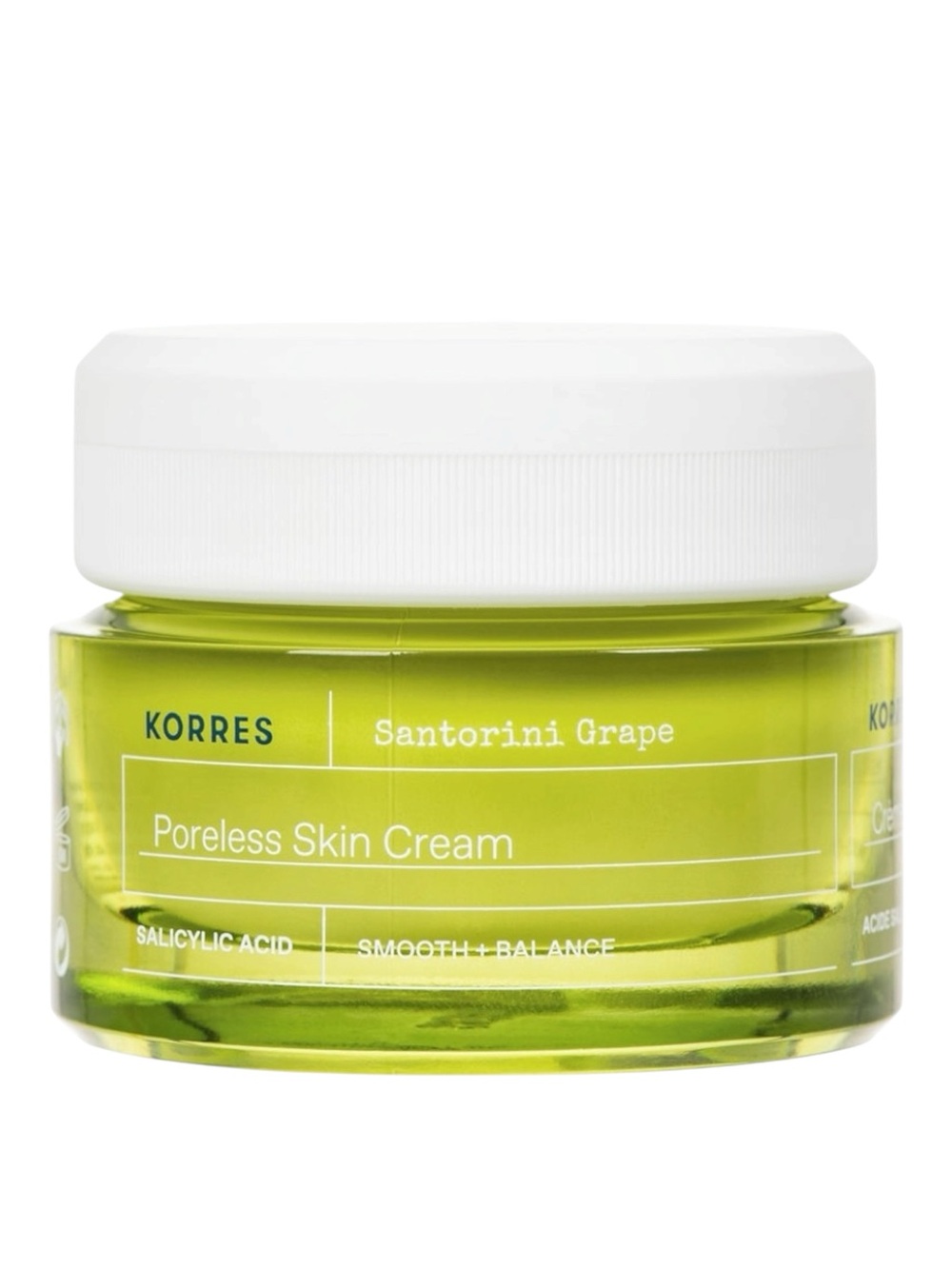 KORRES SANTORINI GRAPE PORELESS SKIN CREAM 40ML - BRAND NEW, NO BOX